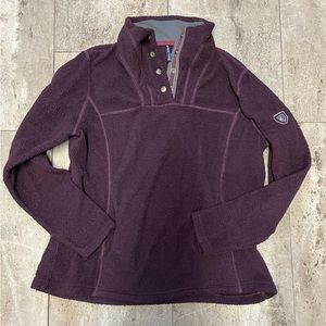 Kuhl eggplant shirt/jacket size xl